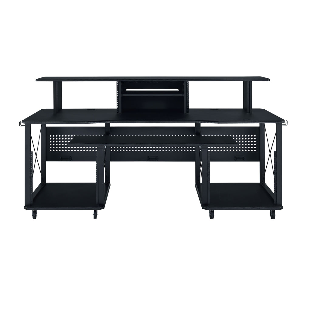 Megara Black Finish Music Desk | Premium Home Decor - Grand Goldman