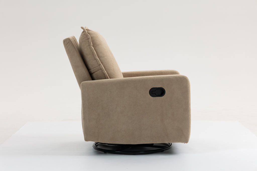 Short plush manual button armchair sofa - Grand Goldman Shop