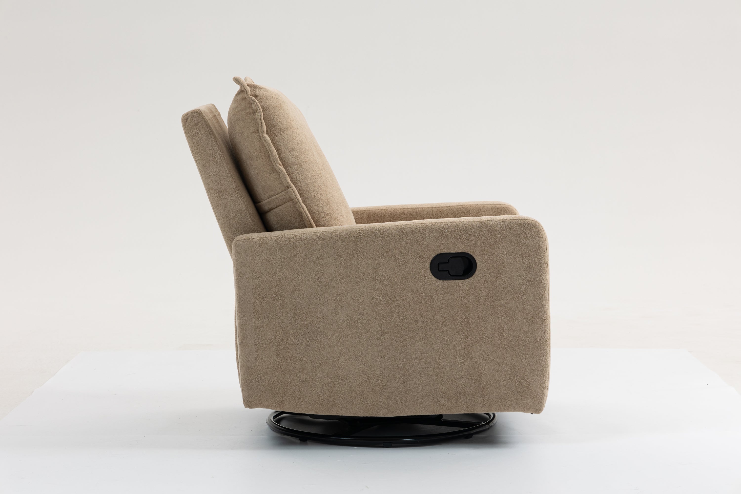 Short plush manual button armchair sofa - Grand Goldman Shop