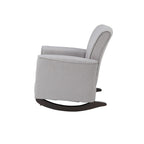 Light Grey Rocking Chair with Track Arm - Grand Goldman Shop