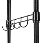 Clothing Garment Rack, Heavy Duty Clothes Rack, Freestanding Clothes Racks with Steel Frame, 800 lbs Load Capacity Closet Wardrobe with Storage Shelves for Bedroom, Clothing Store, Hallway - Grand Goldman Shop