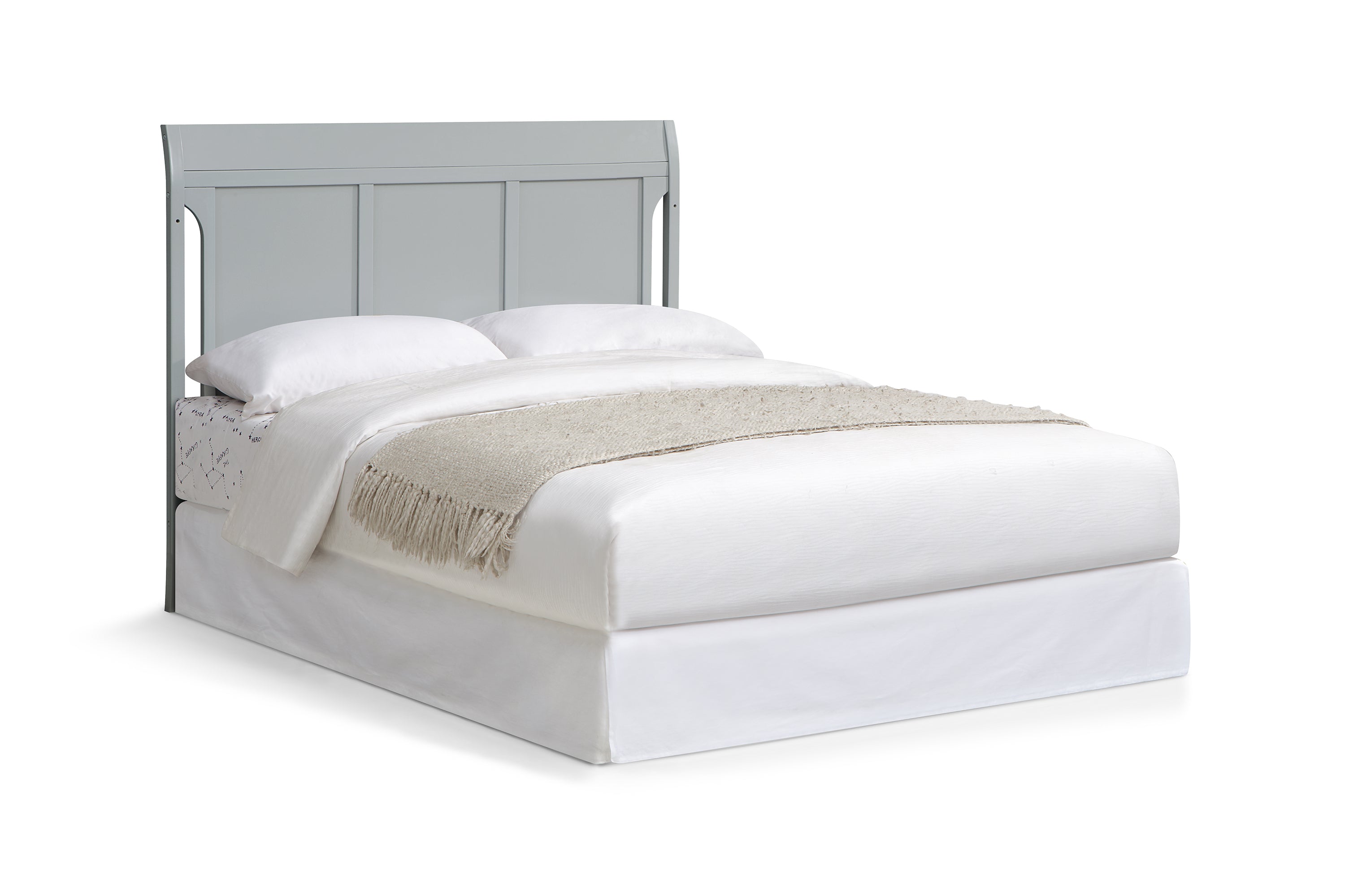 Shailee 4-in-1 Convertible Crib Gray - Grand Goldman