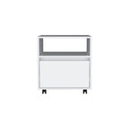 Milford 2 Piece Bedroom Set, Nightstand + Dresser, White - Grand Goldman Shop