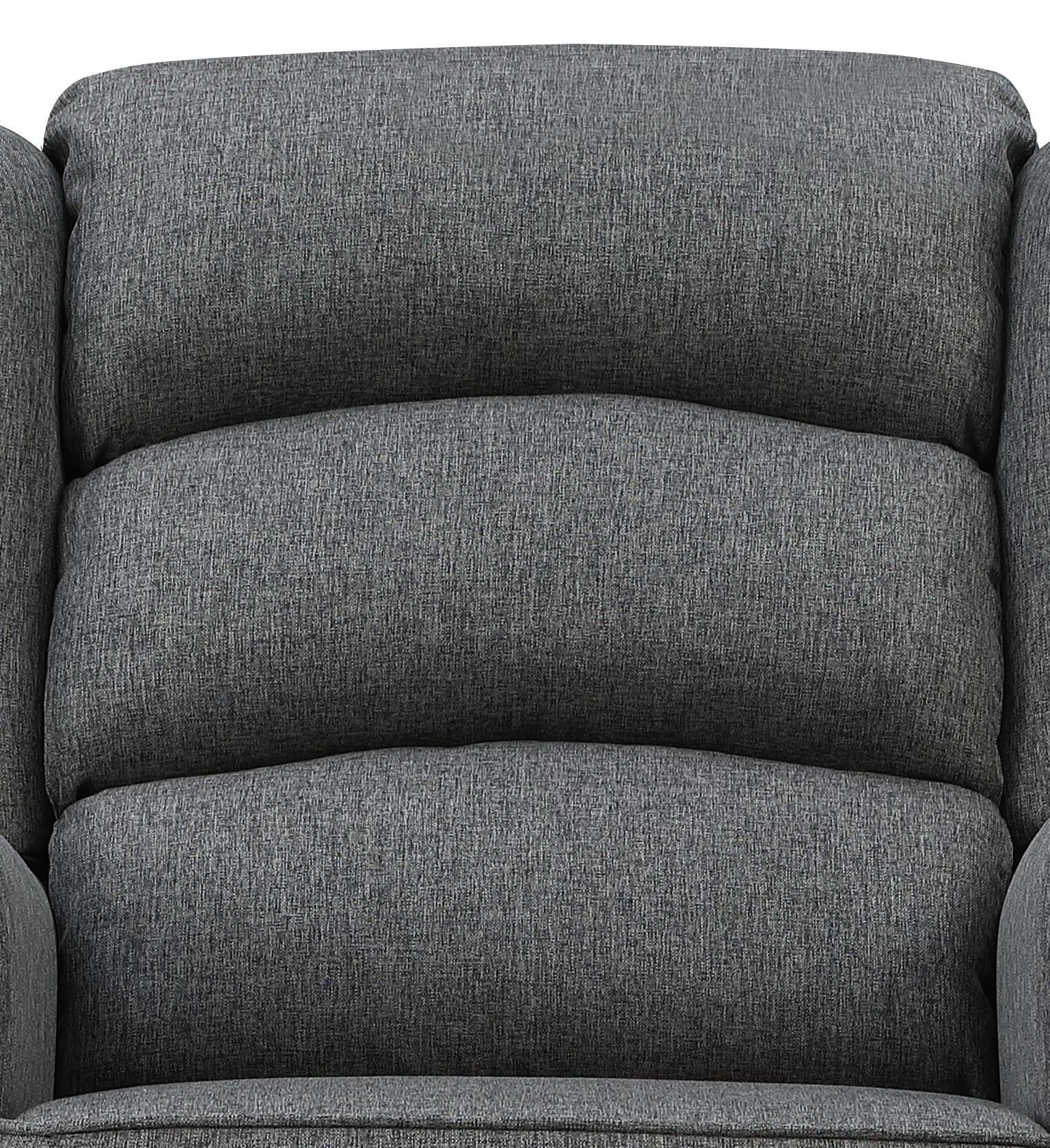 Grey Rocking Chair with Flared Arm - Grand Goldman Shop