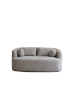 Sofa-in-a-Box, Memory Foam 2-Seater Couch, No Installation & Easy to Transport, Deep Seat Modern Sofa with chenille Fabric, Couch for Living Room, Bedroom, Apartment, Home Office,Gray - Grand Goldman Shop