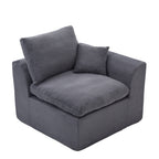 UNITED WE WIN Modular Sectional Sofa Cloud Couch,Comfy Cloud Modern Sofa,2 Seater with Cushion Covers Removable Furniture for Living Room Bedroom Apartments Dorms,No Assembly Required - Grand Goldman Shop