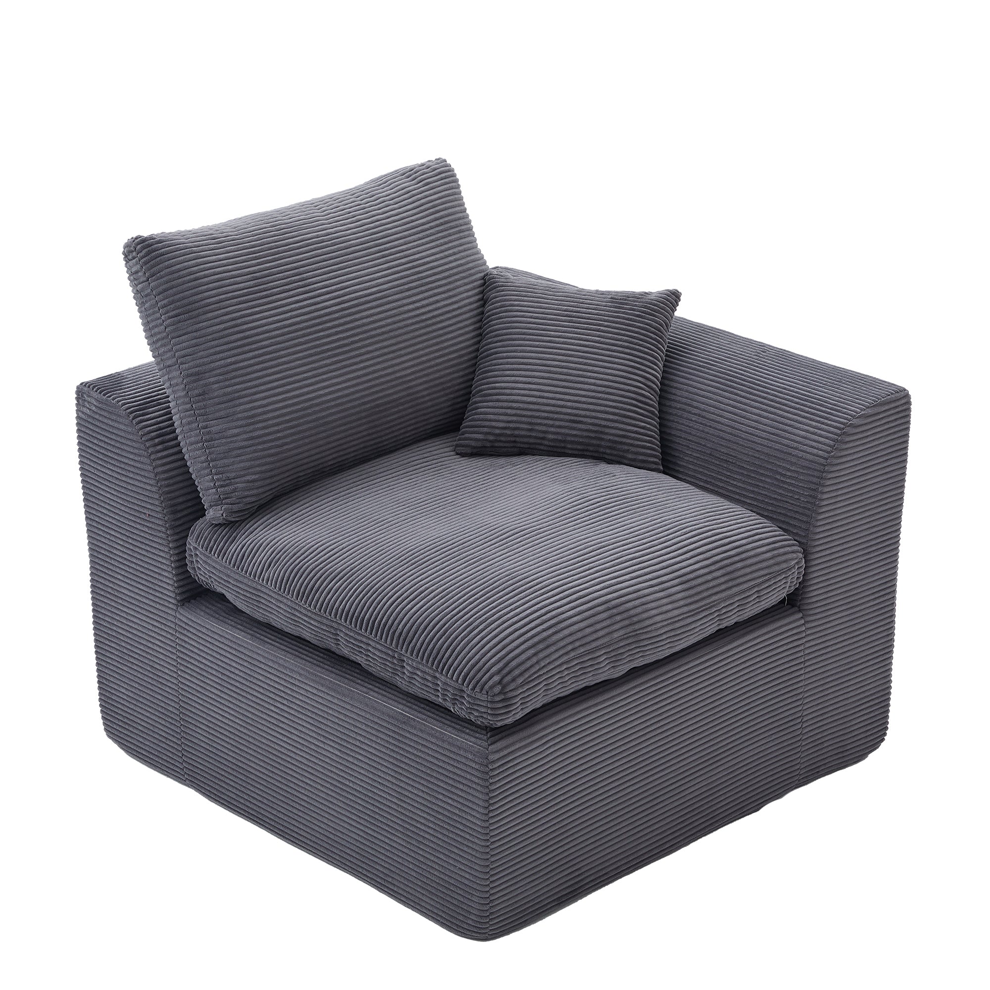 UNITED WE WIN Modular Sectional Sofa Cloud Couch,Comfy Cloud Modern Sofa,2 Seater with Cushion Covers Removable Furniture for Living Room Bedroom Apartments Dorms,No Assembly Required - Grand Goldman Shop