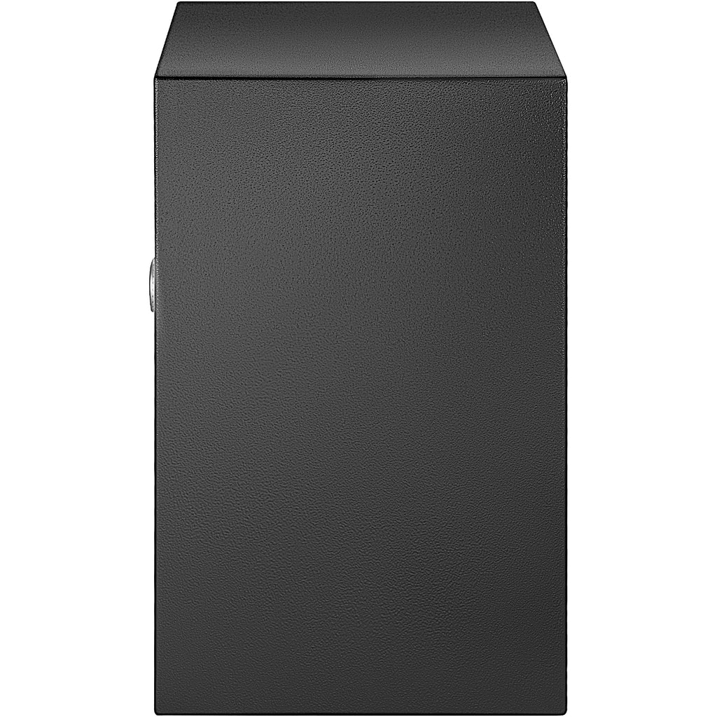 Safe Box, 2.1 CU.FT Fingerprint Safe Box for Money w/ 2 Keys & Digital Keypad, Q235 Steel Safe Box for Storing Cash, Jewelry,