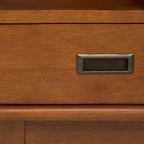 Draper Mid Century Wide Bookcase and Storage Unit - Grand Goldman