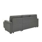 86'' Upholstered Pull-Out Sofa Bed - Grand Goldman Shop
