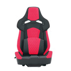 Universal PVC Bucket Style Reclinable Sport PU Leather Simulator Racing Seat with Adjustable Lock Slide | Premium Home Decor 