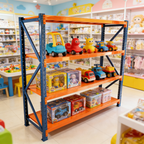 Garage shelves Heavy Duty - 4400 lbs garage storage 4 levels, adjustable metal shelving units and storage, industrial shelves utility shelves for commercial store tools gym - Grand Goldman Shop