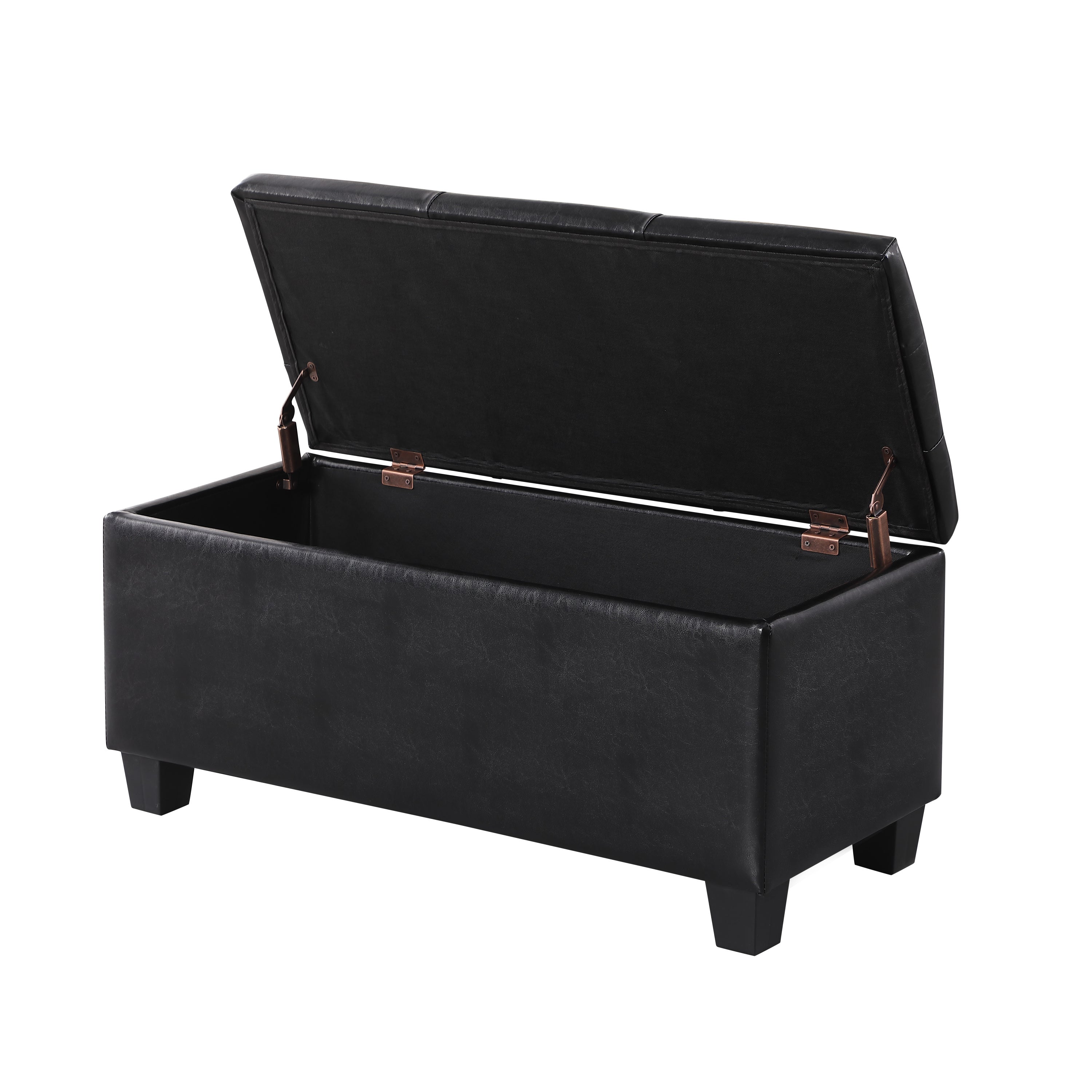 [VIDEO] Large Storage Ottoman Bench Set, 3 in 1 Combination Ottoman, Tufted Ottoman Linen Bench for Living Room, Entryway, Hallway, Bedroom Support 250lbs - Grand Goldman Shop