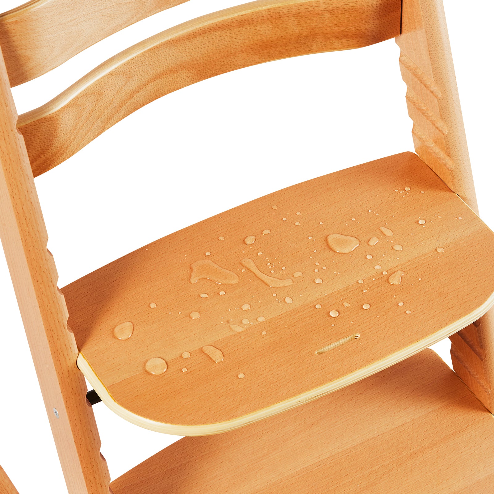 Wooden High Chair for Babies & Toddlers, Convertible Adjustable Feeding Chair, Eat & Grow High Chair with Tray, Grow with Kid