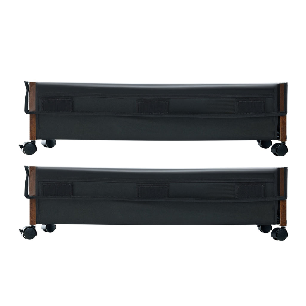 Under Bed Storage with Wheels 25.6x18.1x7.1 Inch Rolling Storage Bags 2 Pack - Grand Goldman Shop