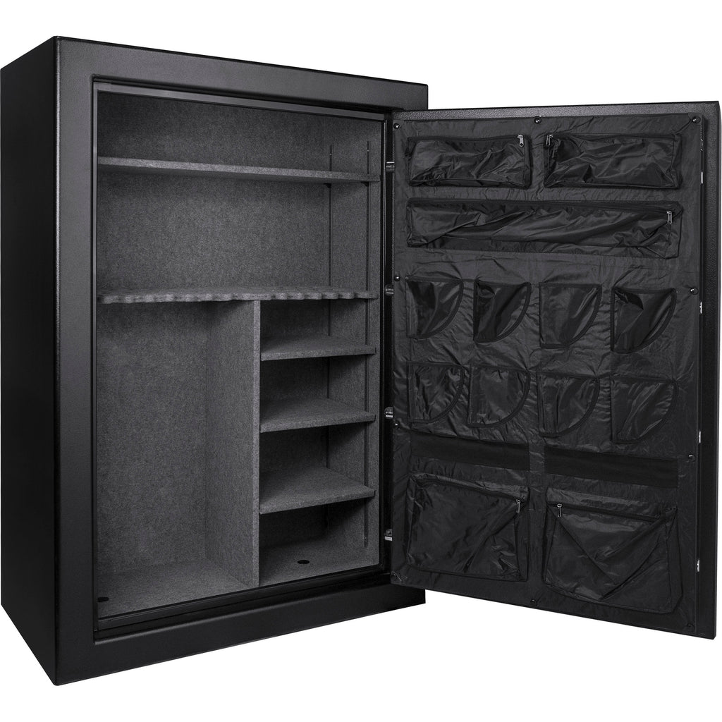 SecureGuard Tall Fireproof Safe Vault with Advanced Locking, Black Steel, 19.97 Cubic Ft | Premium Home Decor - Grand Goldman