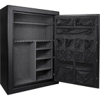 SecureGuard Tall Fireproof Safe Vault with Advanced Locking, Black Steel, 19.97 Cubic Ft | Premium Home Decor - Grand Goldman
