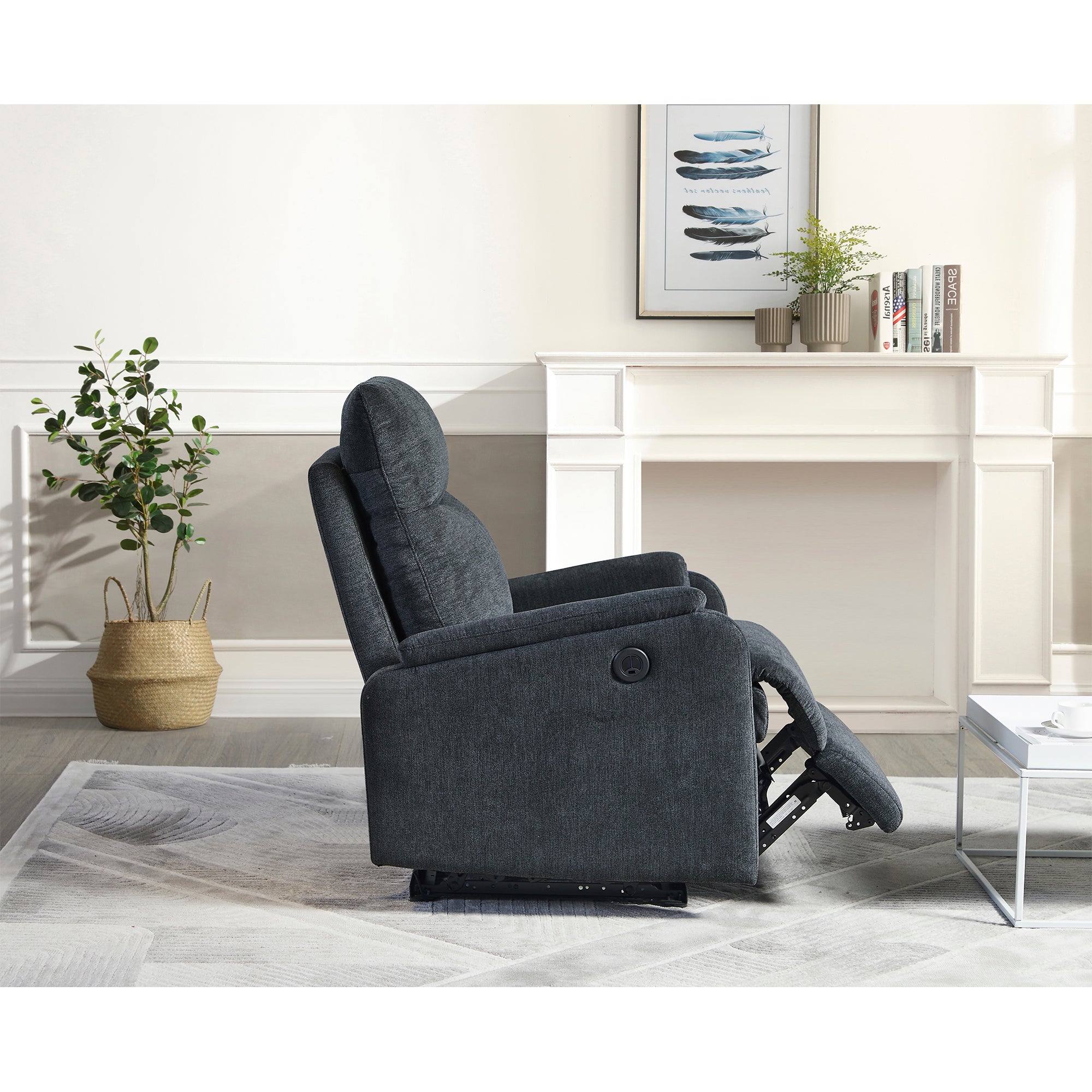 Hot selling For 10 Years ,Recliner Chair With Power function easy control big stocks ,  Recliner Single Chair For Living Room , Bed Room - Grand Goldman Shop