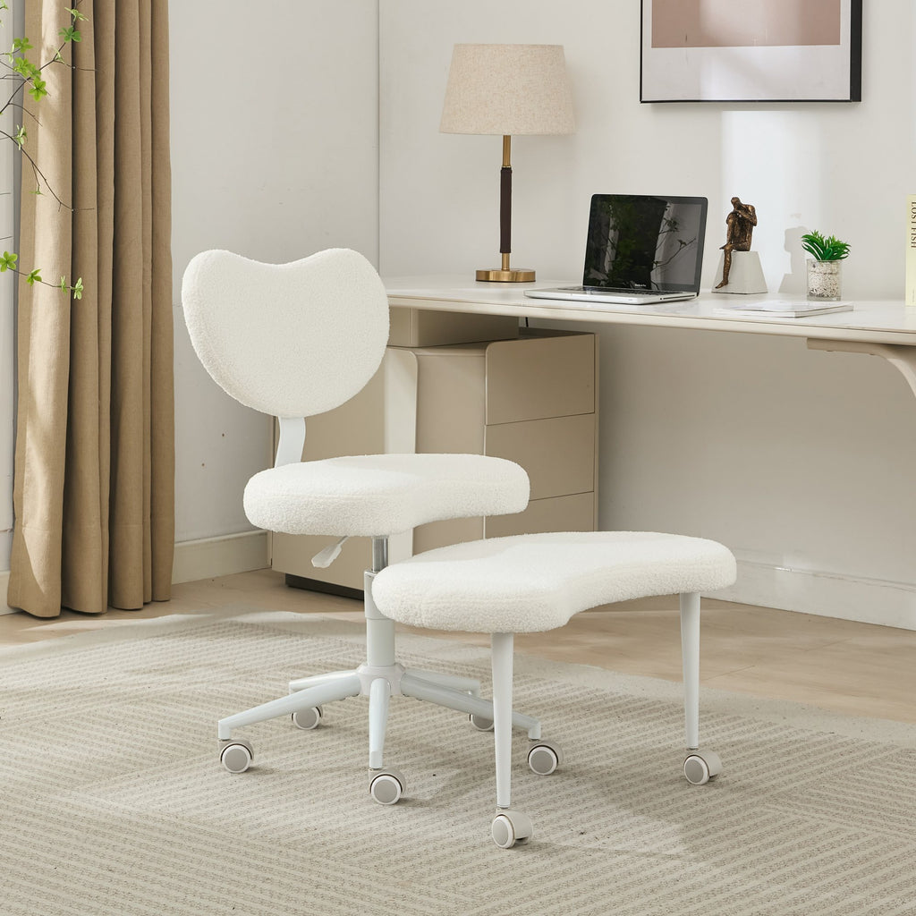Meditation Chair Plus, Cross Legged Chair with Wheels, ADHD Chair, Criss Cross Desk Chair with Lumbar Support and Adjustable 