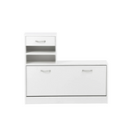 Combination Model Gate Cabinet with Shoe cabinet+Hang shelf+ Mirror - Grand Goldman Shop