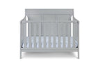 Shailee 4-in-1 Convertible Crib Gray - Grand Goldman