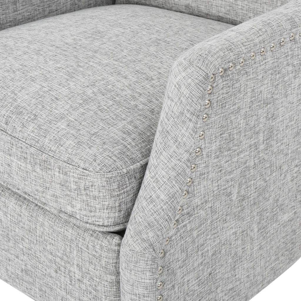 Westeros Wing Back Fabric Upholstered Recliner - Grand Goldman Shop
