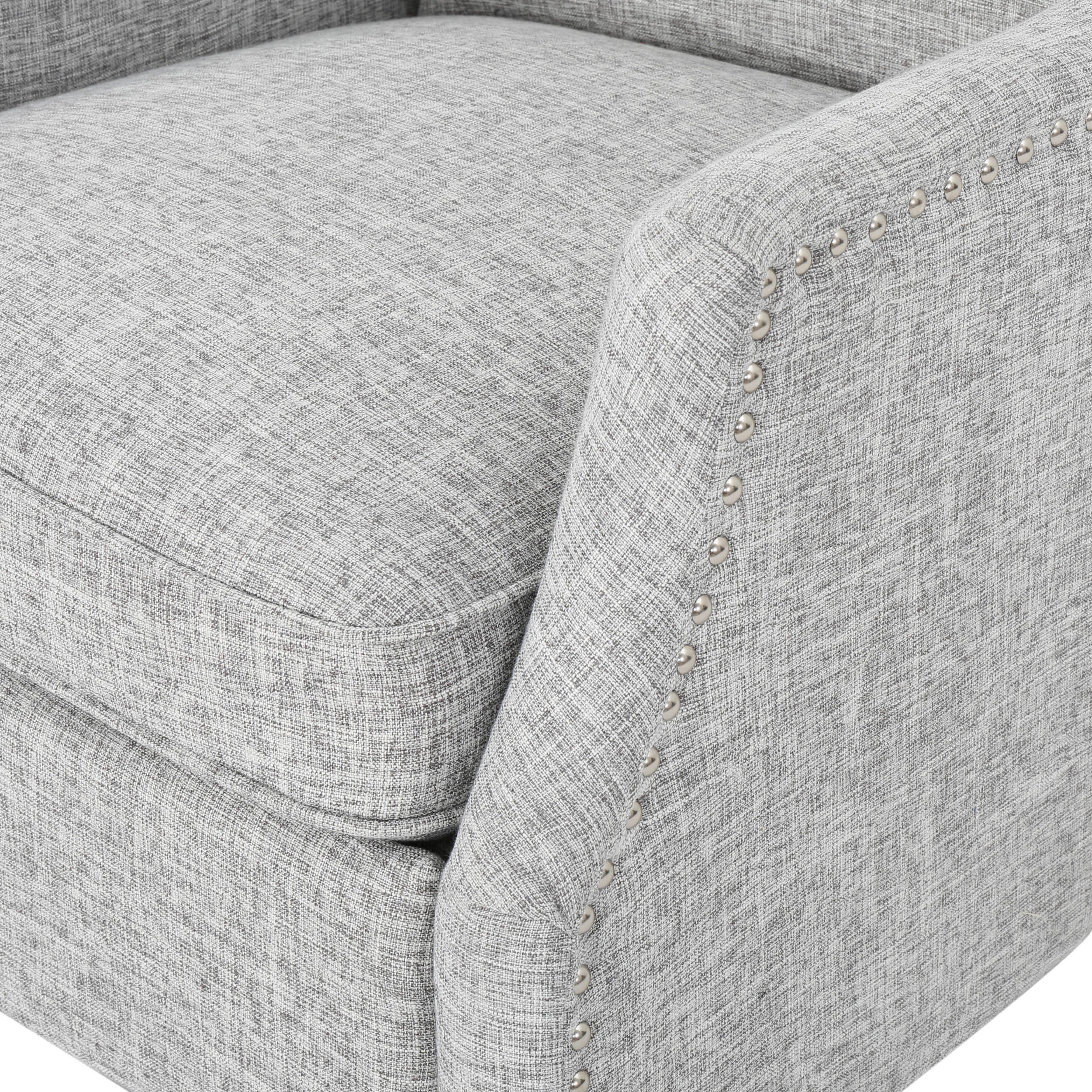 Westeros Wing Back Fabric Upholstered Recliner - Grand Goldman Shop