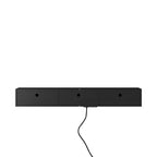 Floating TV Stand, Wall Mounted TV Shelf with Led Lights & Power OutletTV Cabinet for Black tv Stands for Living Room - Grand Goldman Shop