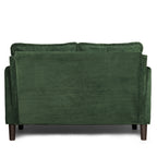 48' Soft Corduroy Loveseat Couch W/Soft Cushions,Side Storage Pocket,Sturdy Composite Board & Solid Wood Frame, High Rebound Sponge,Easy Assembly,Ideal for Living Room,Apartment,Dorm,Office. - Grand Goldman Shop