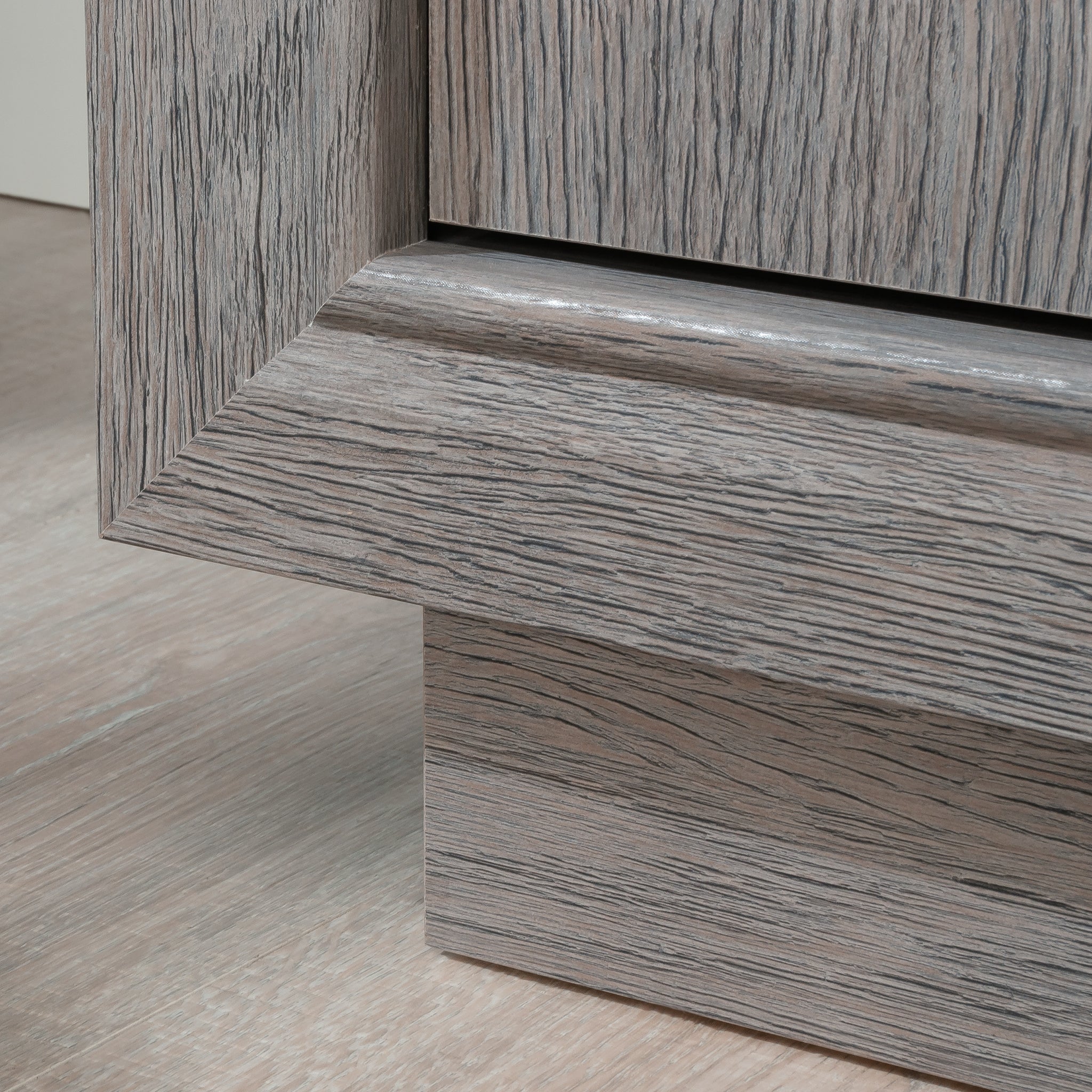Storage Cabinet with Functional Design, Medium Gray finish | Premium Home Decor - Grand Goldman