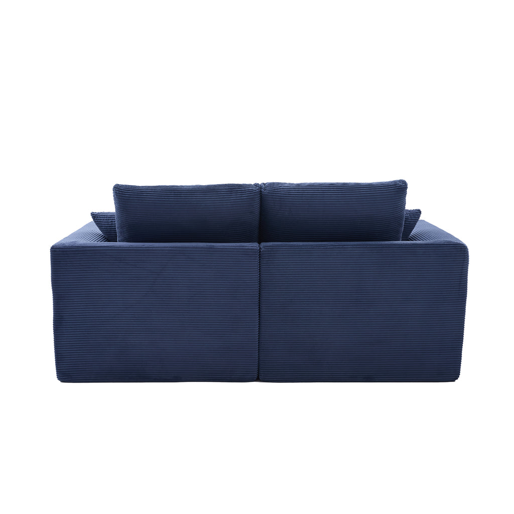 UNITED WE WIN Modular Sectional Sofa Cloud Couch,Comfy Cloud Modern Sofa,2 Seater with Cushion Covers Removable Furniture for Living Room Bedroom Apartments Dorms,No Assembly Required - Grand Goldman Shop