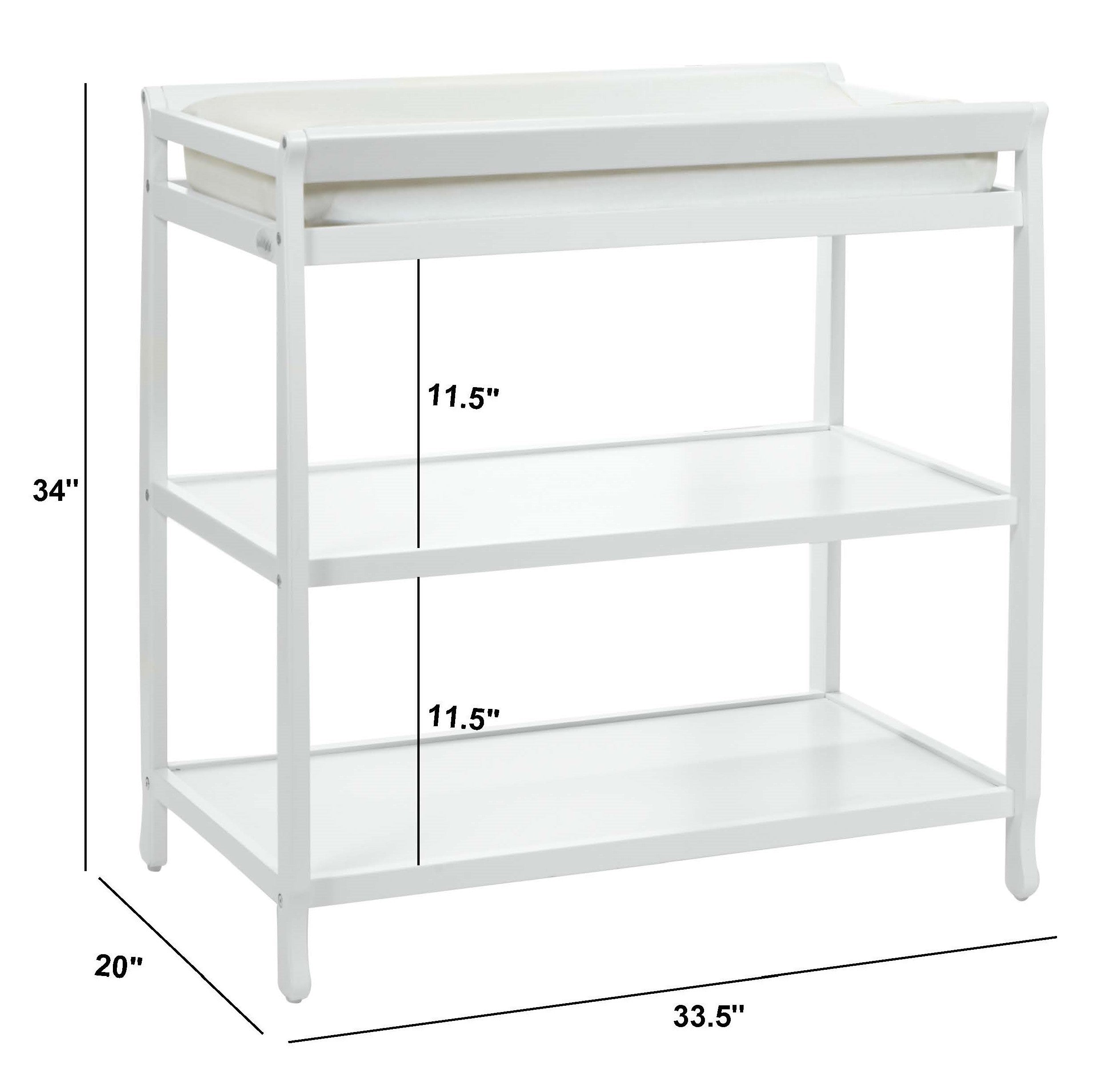 Riley Changing Table Pink - Grand Goldman