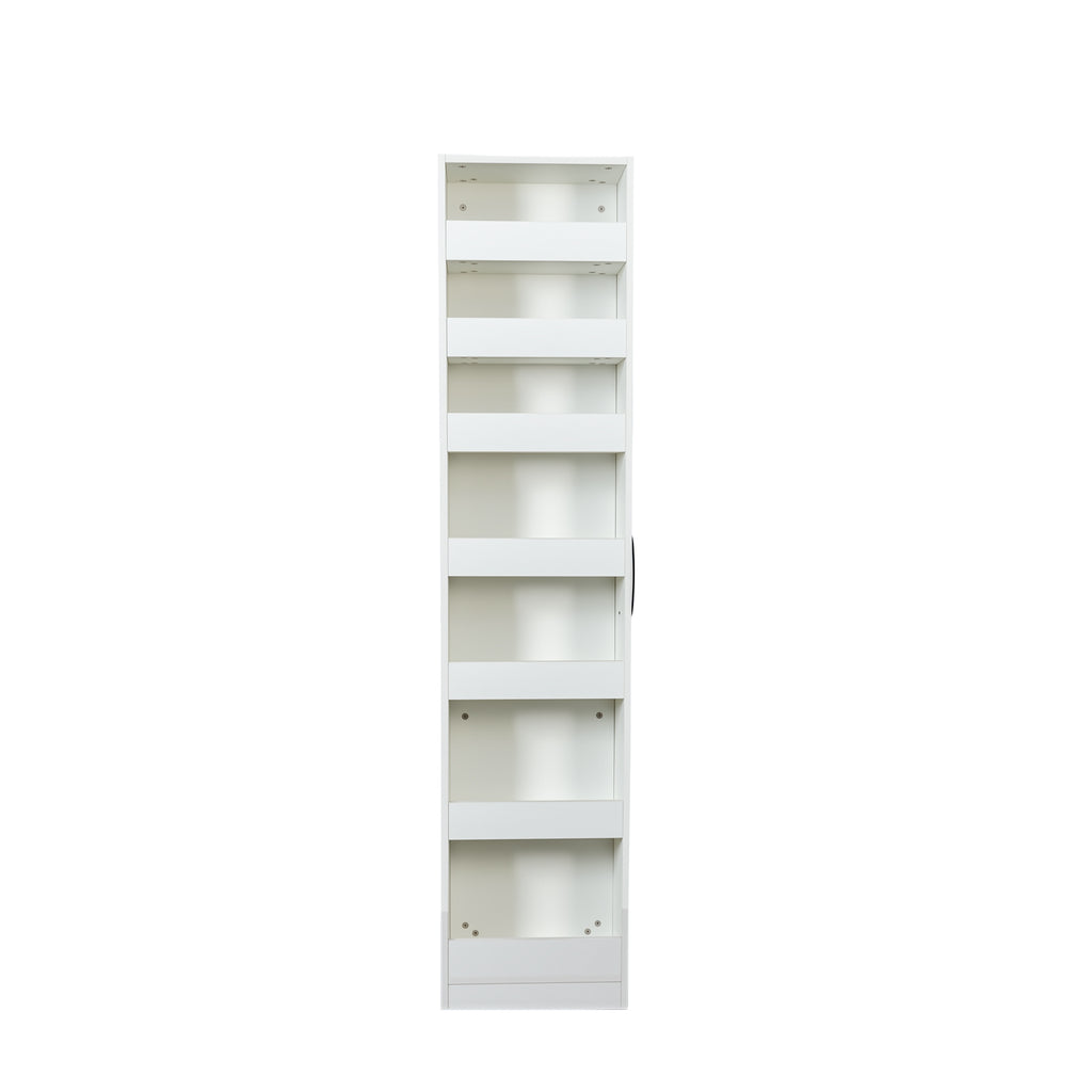 7 Tier multi-functional pull-out multi-tier storage Single-sided open shelf for Kitchen, Living Room & Narrow Spaces - Grand Goldman Shop