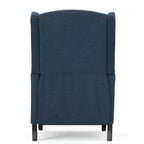 Westeros Wing Back Fabric Upholstered Recliner - Grand Goldman Shop