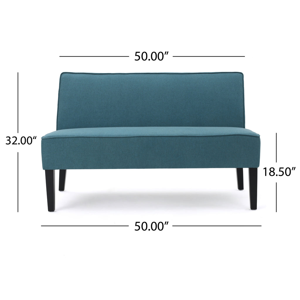 50'' Upholstered Loveseat - Grand Goldman Shop