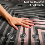 Queen Size Mattress,10 Inch Hybrid Mattress, Individually Pocketed Innerspring, Medium Firm - Grand Goldman Shop