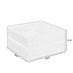 Modern Minimalist Compressed Sectional Sofa Corduroy Couch, Sleeper Sofa for Living Room, Bedroom, Space-Efficient Design, Grey - Grand Goldman Shop