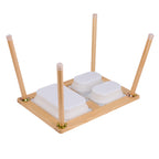 Sensory Table for Toddlers, Kids Activity Table with 3 Foldable Storage Bins & Double-Sided Board, Indoor/Outdoor Play Sand a