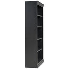 83.4' Tall Wood Bookcase with light strip,5-Tier Decor Bookshelves with Adjustable Shelves,Storage Organizer for CDs/Books/Mo