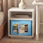 Secure Safe With Key And Password Money Home Safe, 0.23 Cubic Feet Small Safe, Mini Storage Cabinet, Suitable For Home Use, C