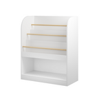 Kids Bookshelf with Open Storage, Front-Facing Children's Bookcase, Multi-Tier Wooden Book Display Shelf for Toddlers, Playro