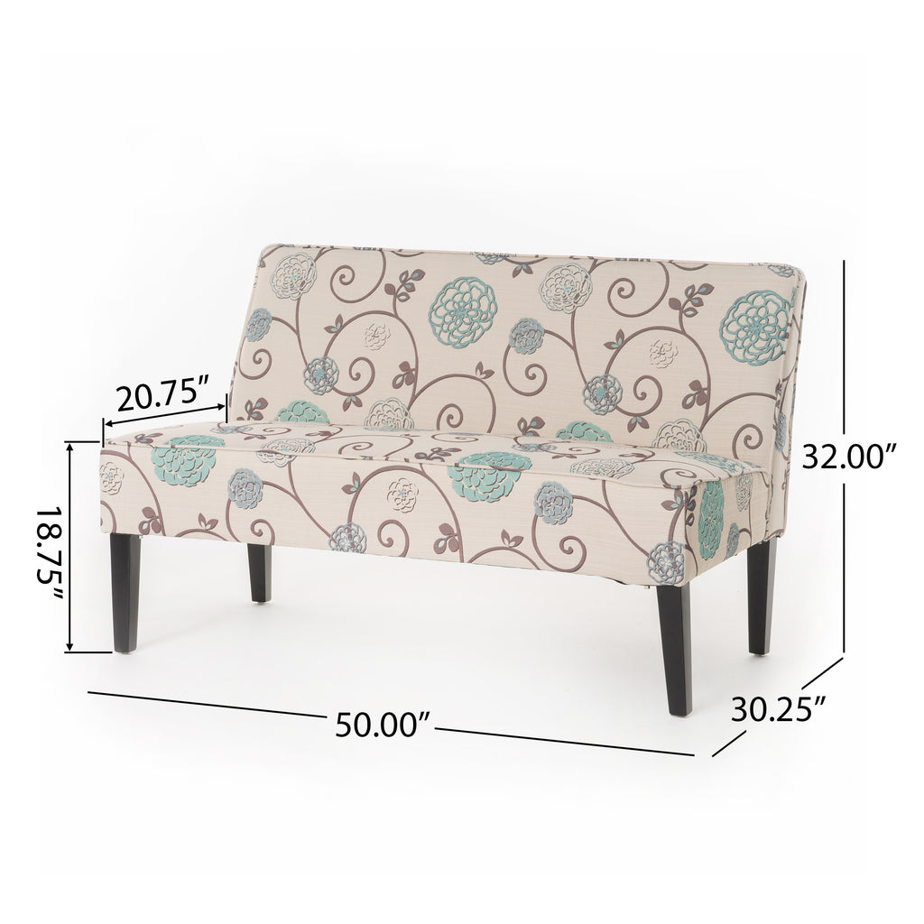50'' Upholstered Loveseat - Grand Goldman Shop