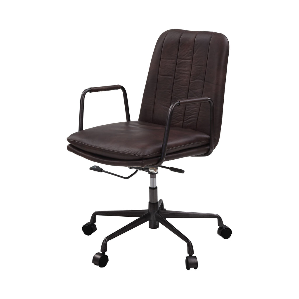 Eclarn Mars Top Leather Office Chair | Premium Home Decor - Grand Goldman