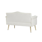 CREAM WHITE  2 SEATER SOFA - Grand Goldman Shop