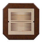 Bishop II Cherry Finish Game Table (Game Board reversible, Chess Figure does not include) | Premium Home Decor - Grand Goldma