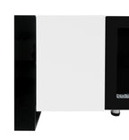 ON-TREND Modern TV Stand with 34.2' Non-heating Electric Fireplace, High Gloss Entertainment Center with 2 Cabinets, Media Console for TVs up to 78', White - Grand Goldman Shop