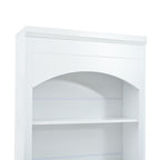 [Assembly Video Provided] TOPMAX Modern 83.7inch High Kitchen Pantry, Freestanding Tall Kitchen Hutch with Faux Marble Top,Cupboard Cabinet with 5 Storage Drawers and Adjustable Shelf, Set of 2, White - Grand Goldman Shop
