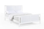 Connelly Full Bed White/Rockport Gray | Premium Home Decor - Grand Goldman