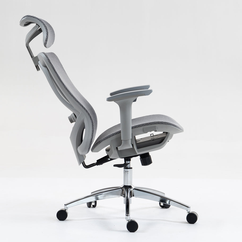 High Back Mesh Office Chair:8360HW-GR - Grand Goldman