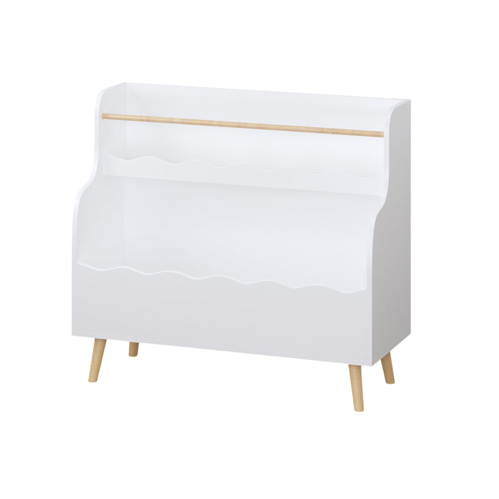 Kids Bookcaes, Children Book Organizer, toy Storage Cabinet Organizer, White | Premium Home Decor - Grand Goldman